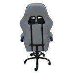 SILLA GAMER ERGONÓMICA SKULLCANDY GRIS CON POSAPIÉS Y BASE METÁLICA - Imagen 5